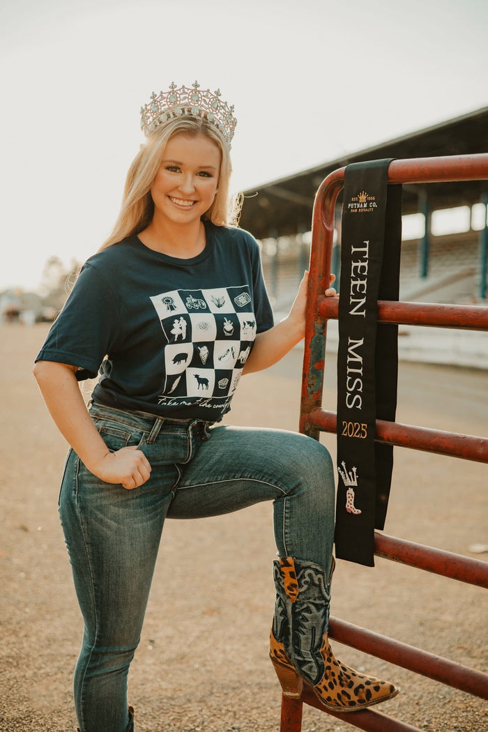 Take Me To The County Fair {Adults & Littles} ~ Navy