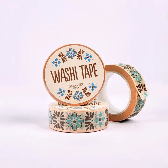 Talavera Brown Mexican Washi Tape