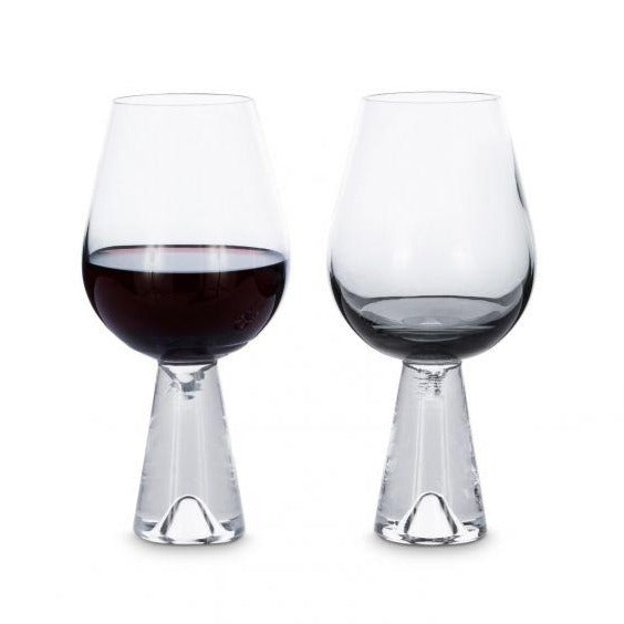 TANK WINE GLASSES BLACK (SET OF 2)