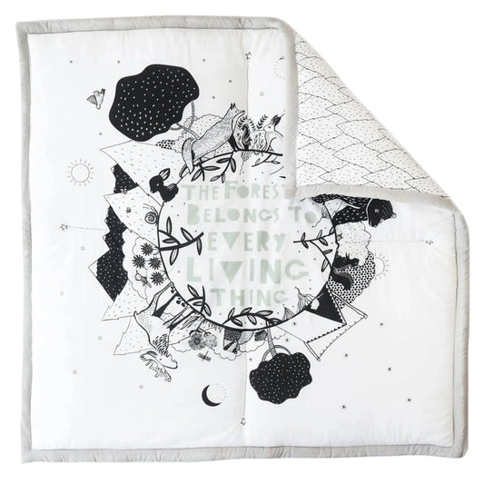 Tapis d’éveil matelassé Wee Gallery Forest