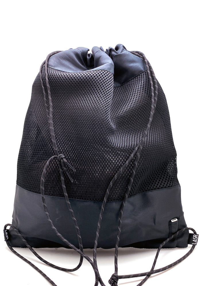 LASR Tektronic Fiber Optic Light Up Backpack — back view
