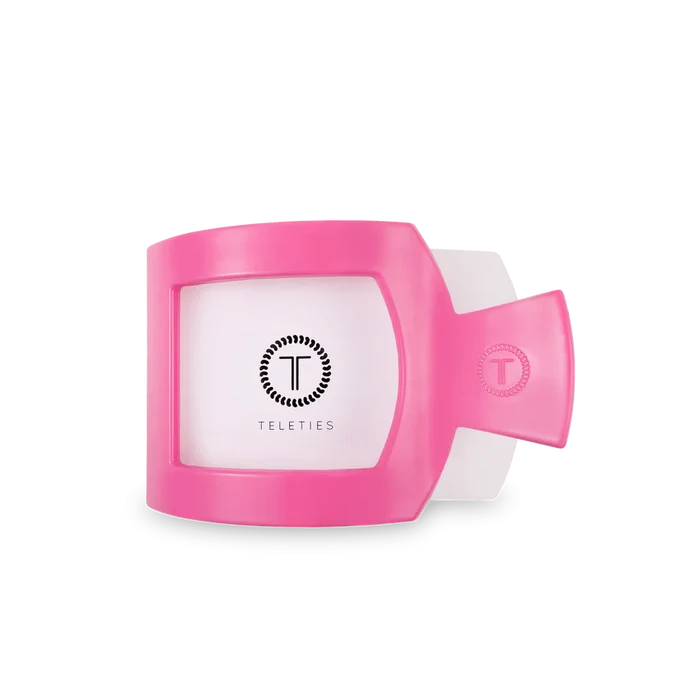 Medium Flat Square Clip / Paradise Pink