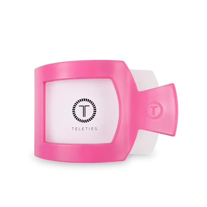 Large Flat Square Clip / Paradise Pink