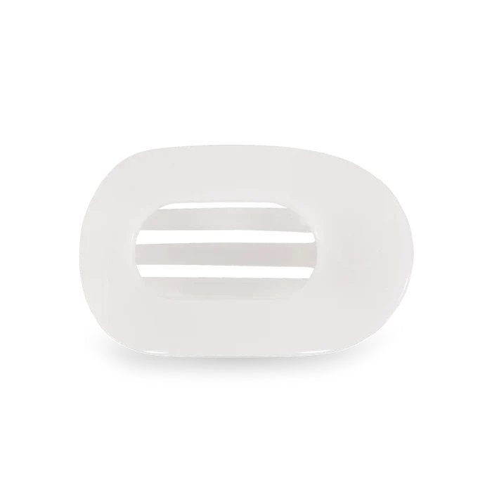 Small Flat Clip / Coconut White