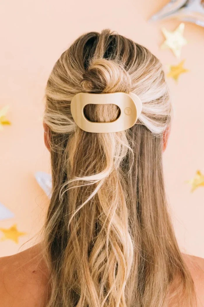 Small Flat Clip / Champagne Toast