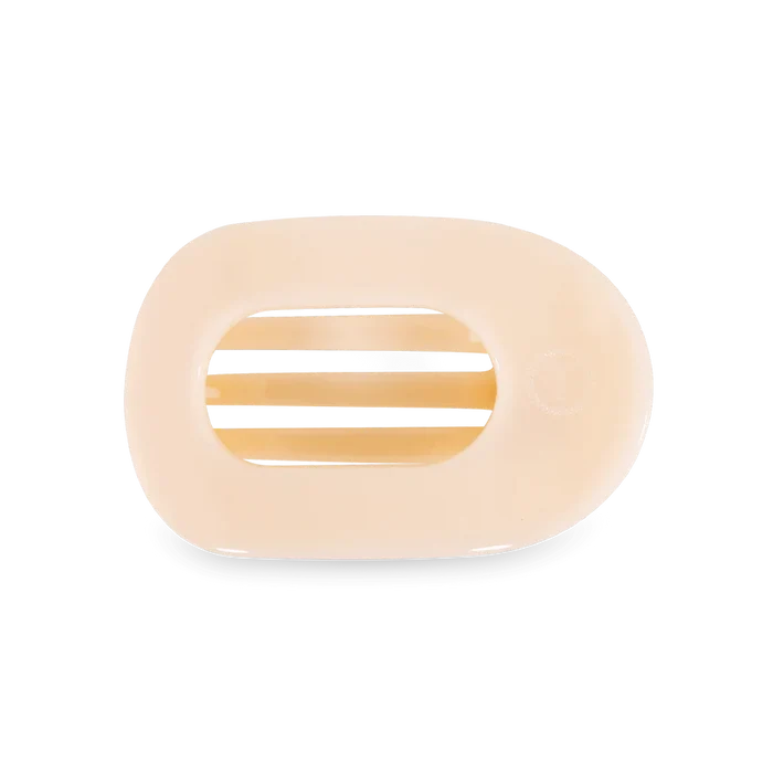 Medium Flat Clip / Almond Beige