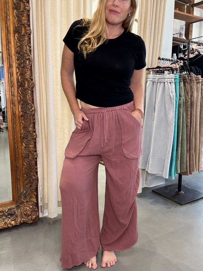 Terracota Wide Leg Pant