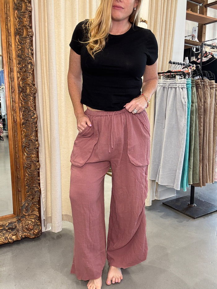 Terracota Wide Leg Pant