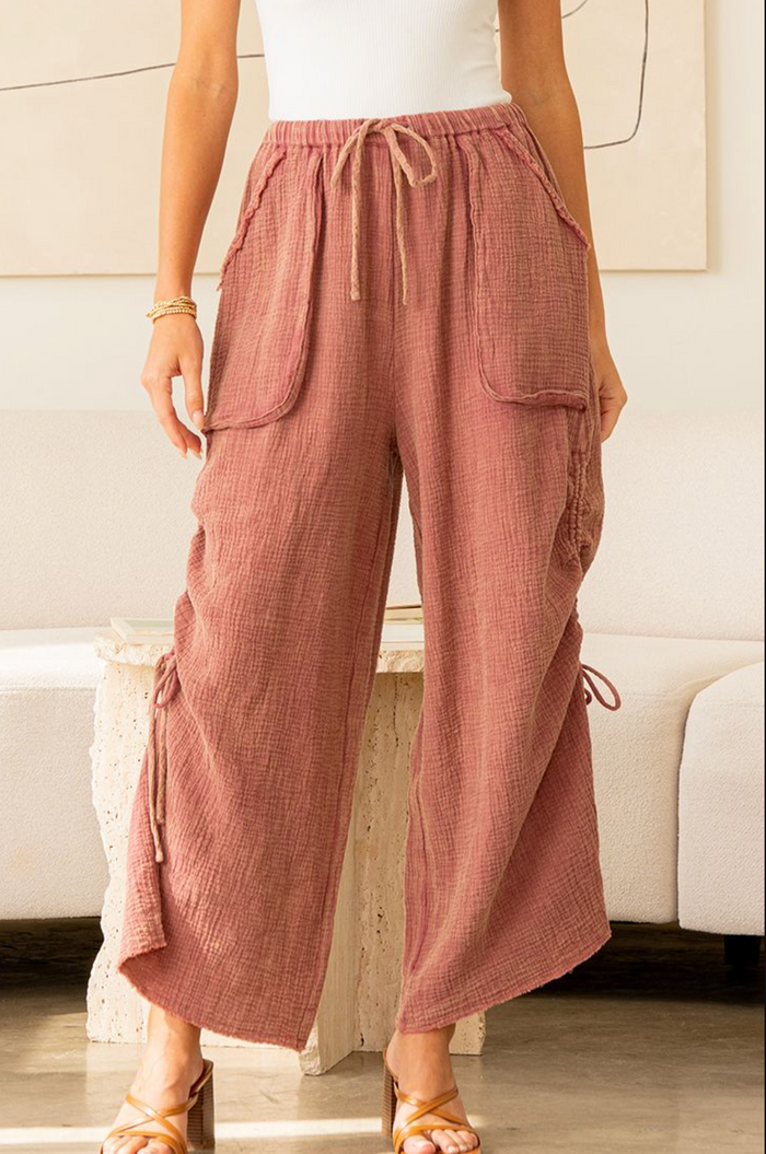 Terracota Wide Leg Pant