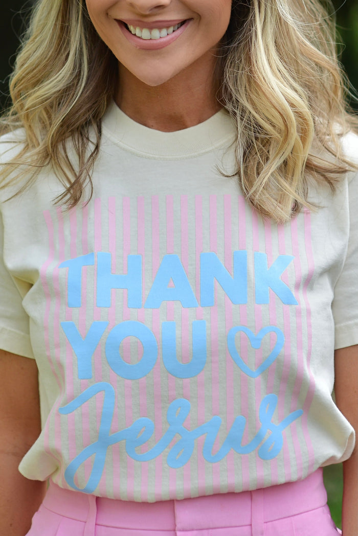 Thank You Jesus {Comfort Colors}