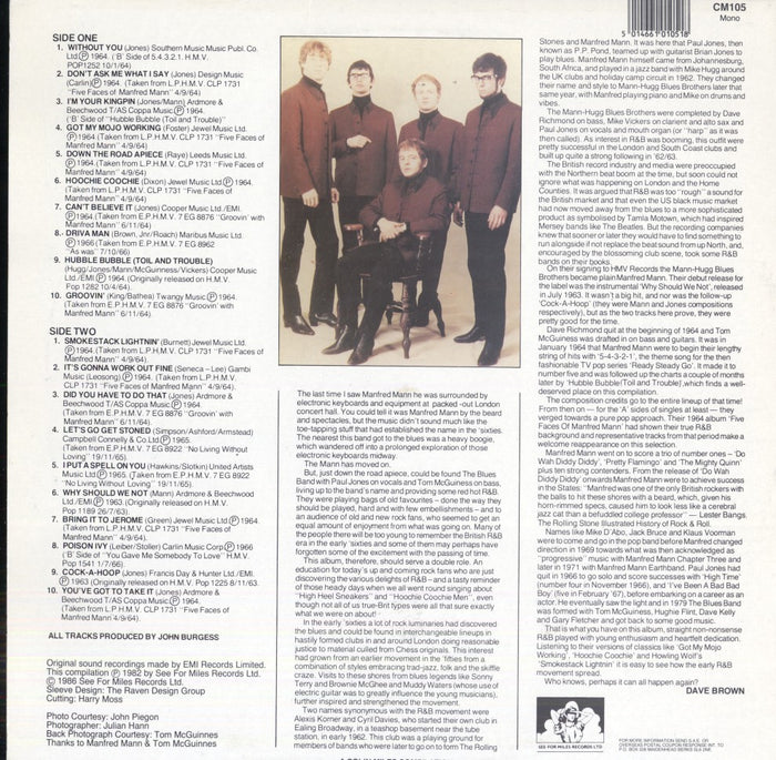 The R & B Years (1982, UK Compilation)