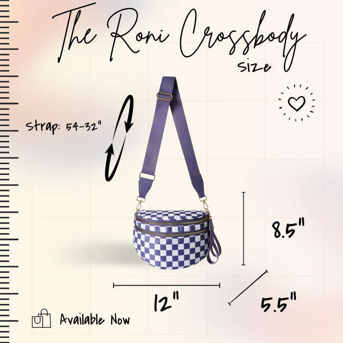 The Roni Nylon Crossbody - Green Camo