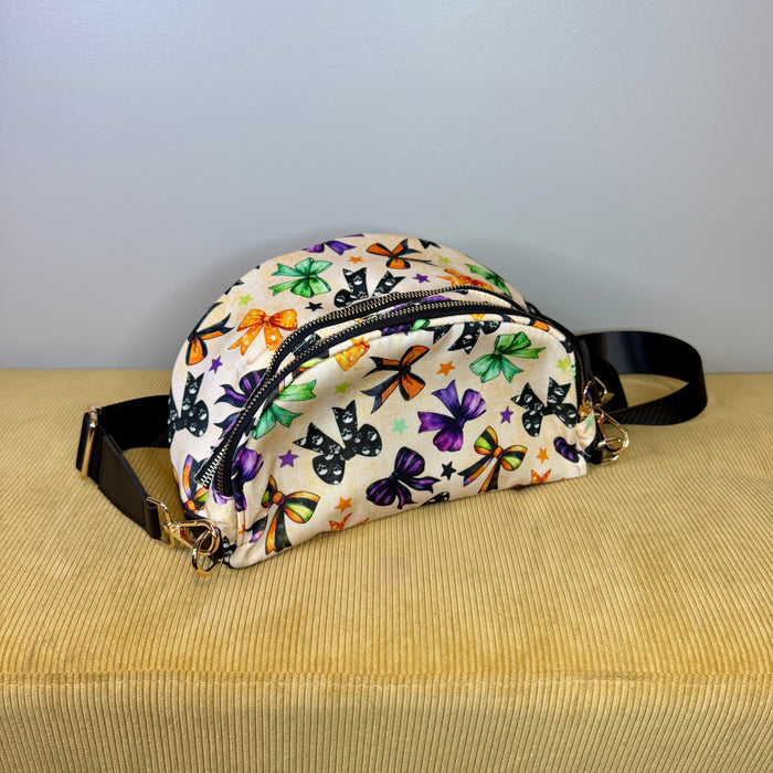 The Roni Nylon Crossbody - Halloween Fall Bows