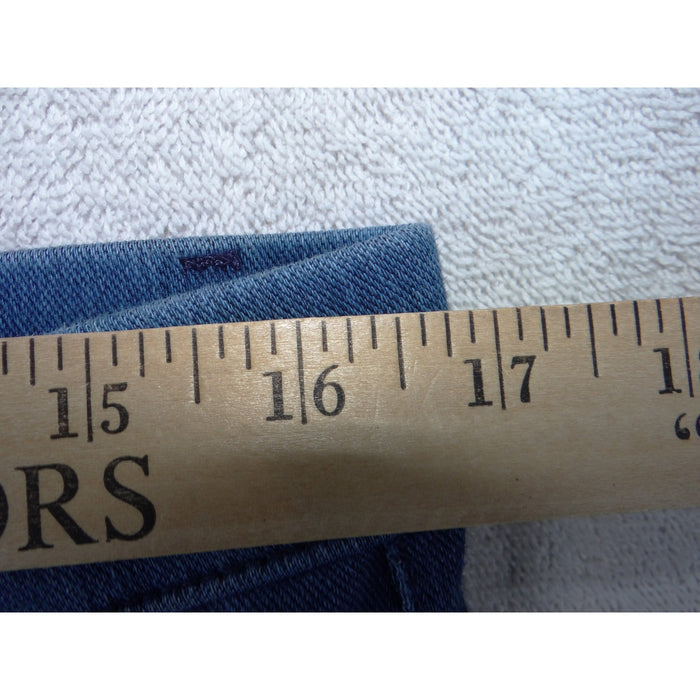 Time and Tru Womens Blue Denim Leggings Jeggings XL 16 18 High Rise Skinny4