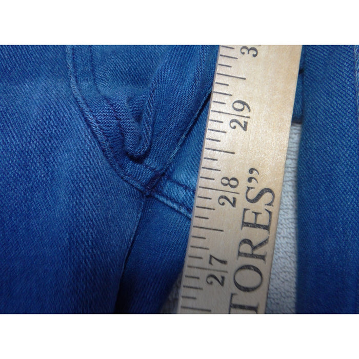 Time and Tru Womens Blue Denim Leggings Jeggings XL 16 18 High Rise Skinny5