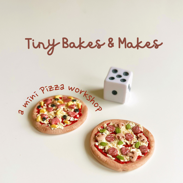Tiny Bakes & Makes: A Mini Pizza Workshop (SEP 12)