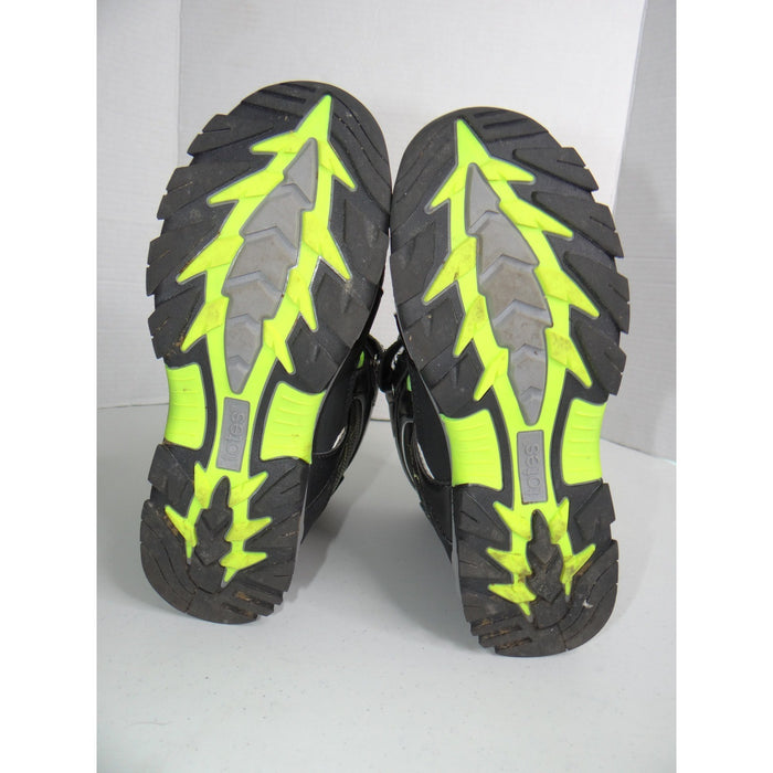 Totes Shaun Youth Black Neon Green 200g Thinsulate Water Resistant Snow Boots 52