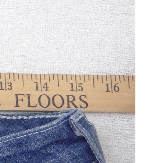True Religion Joey Bootcut Jeans Womens 31 Medium Wash Blue Made in USA Y2K Low5