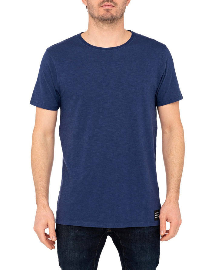 tsh plainnavy PULLIN en coton