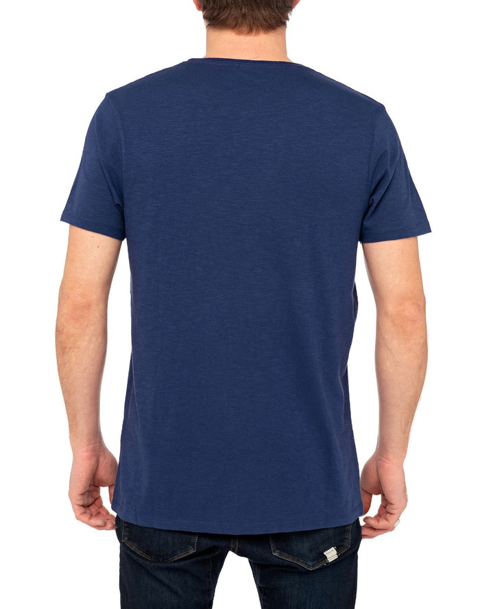 tsh plainnavy PULLIN en coton