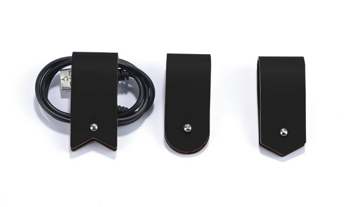 URBAN FLOW CABLE HOLDER (X3) BLACK