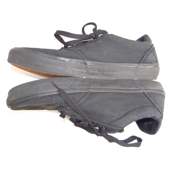 Vans Atwood Triple Black Canvas Low Top Skate Shoes Mens 131