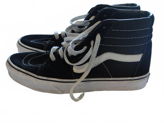 Vans Sk8 Hi Black and White High Top Sneakers0