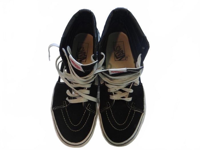 Vans Sk8 Hi Black and White High Top Sneakers4