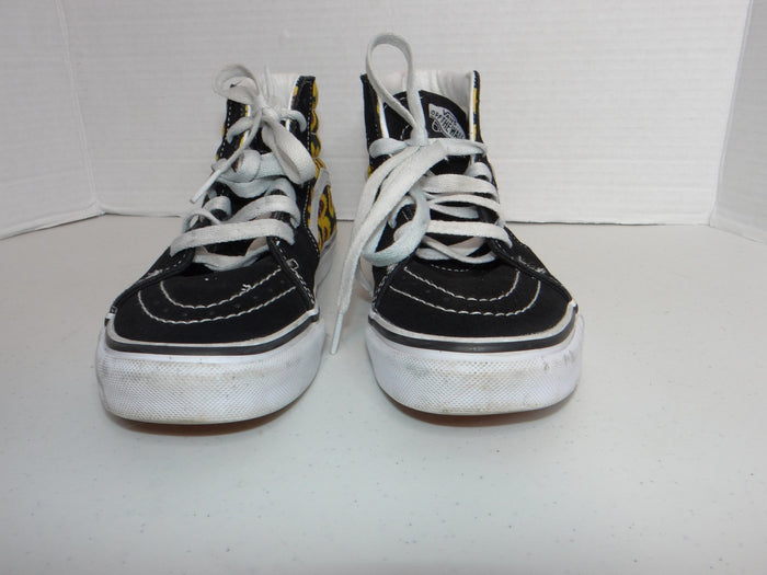 Vans Sk8 Hi Sunflower Floral Black High Top Sneakers Kids 3 Womens 4.53