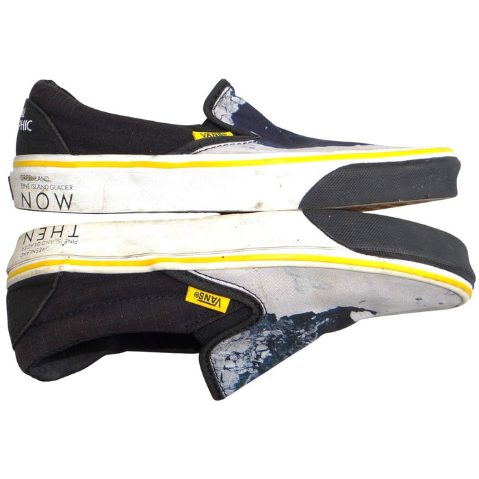 Vans x National Geographic Slip On Greenland Glacier Shoes Mens 6 Womens 7.50