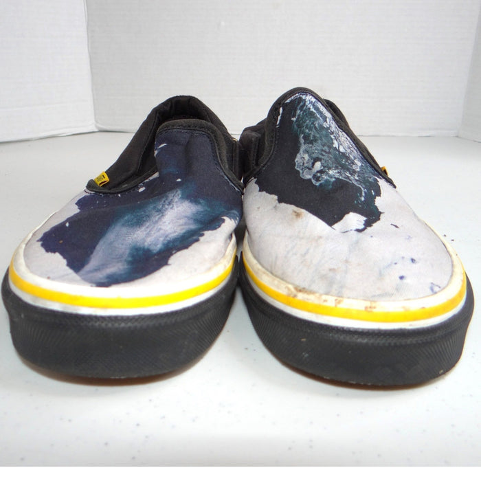 Vans x National Geographic Slip On Greenland Glacier Shoes Mens 6 Womens 7.53