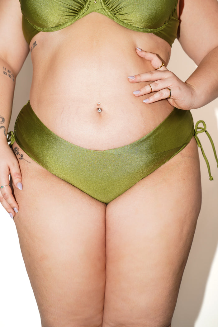 LILUNDERWEAR Scylla Culotte de Bikini - bas de bikini vue de face