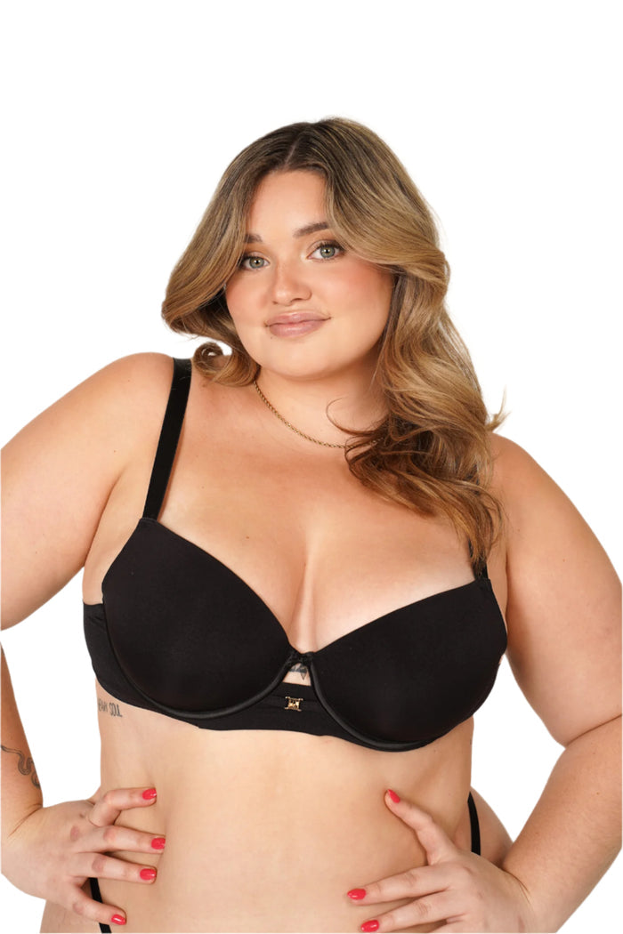 LILUNDERWEAR Daily Luxe Soutien-Gorge Noir - soutien-gorge détail
