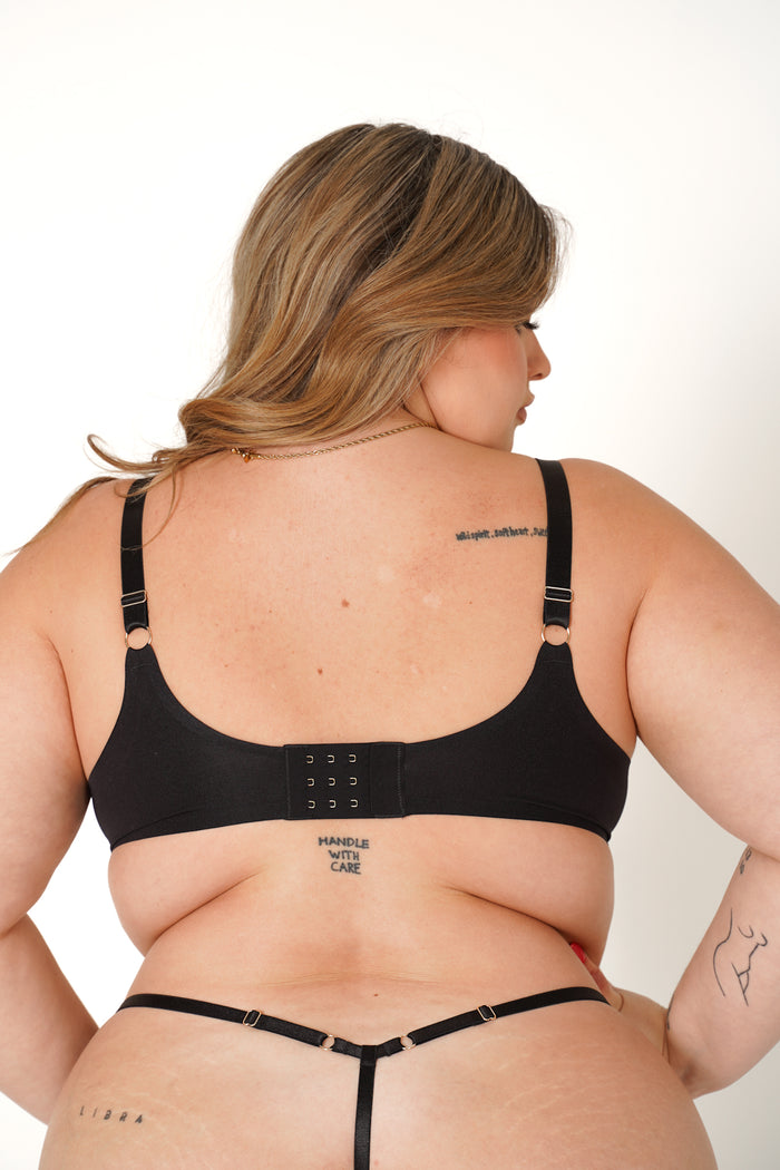 LILUNDERWEAR Daily Luxe Soutien-Gorge Noir - soutien-gorge vue ensemble