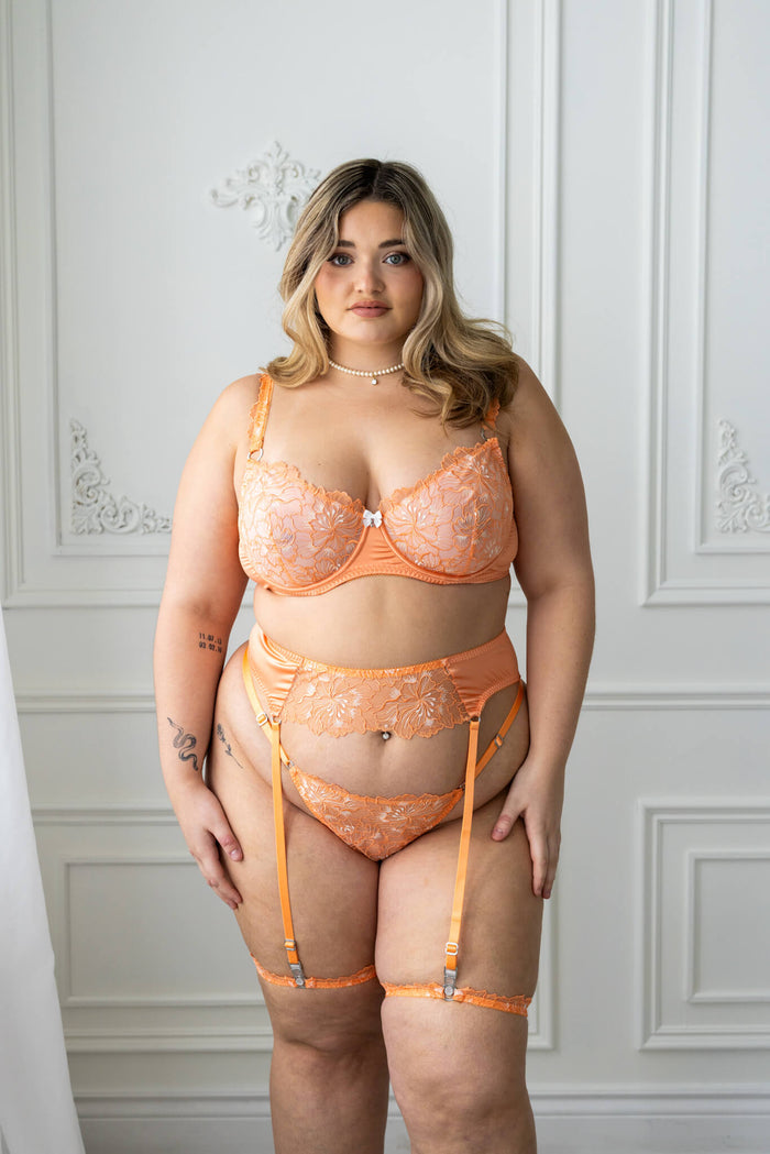 LILUNDERWEAR Diana Balconnet Pêche - balconnet vue lifestyle