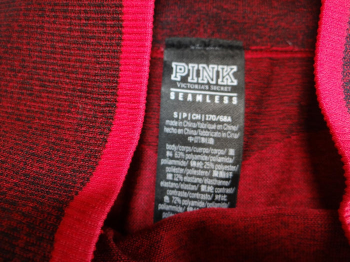 Victoria's Secret PINK Seamless High Waist Leggings   Red2