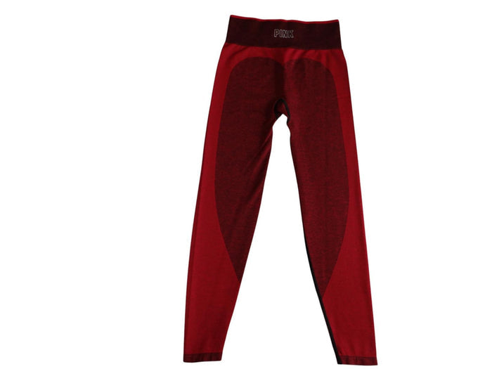 Victoria's Secret PINK Seamless High Waist Leggings   Red3