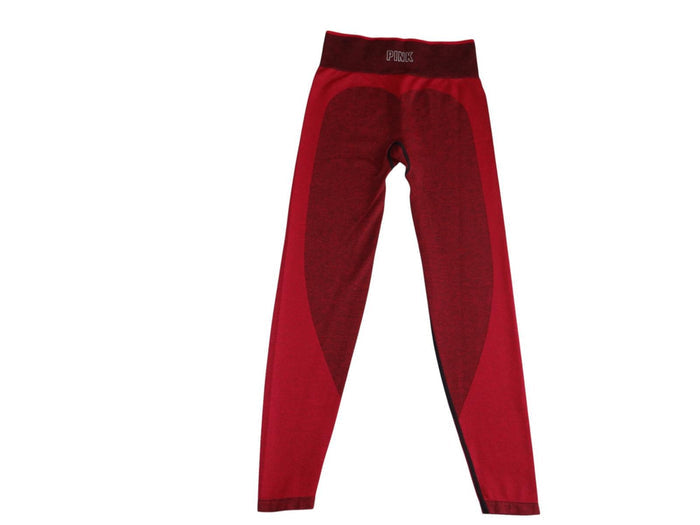 Victoria's Secret PINK Seamless High Waist Leggings   Red4