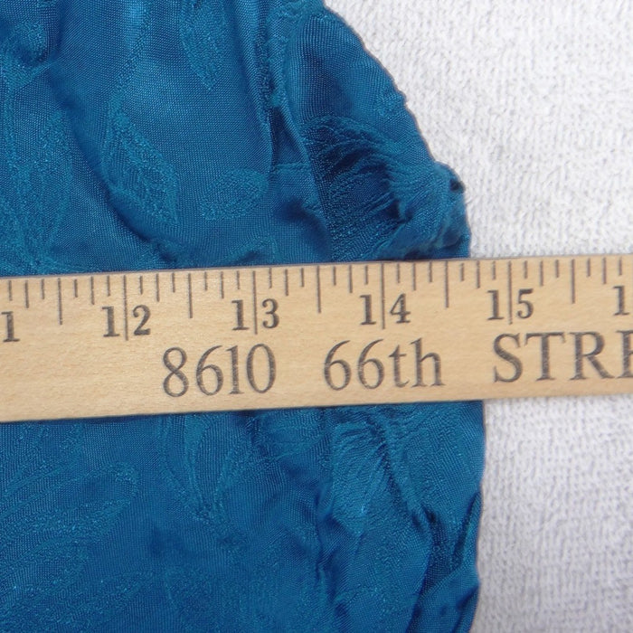Victoria's Secret Teal Blue Floral Jacquard Camisole Top V Neck Large3