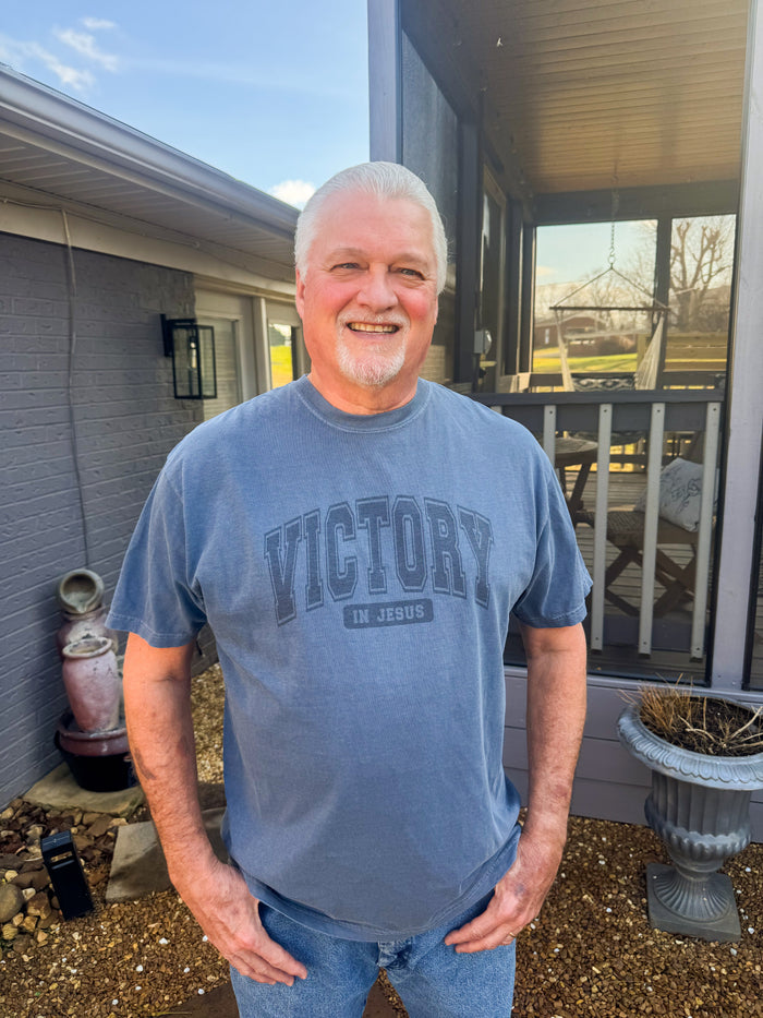 Victory in Jesus ~ {Comfort Colors}