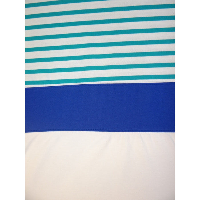 Vintage Custom Club International Sailboat Graphic Stripe T Shirt Mens Large7