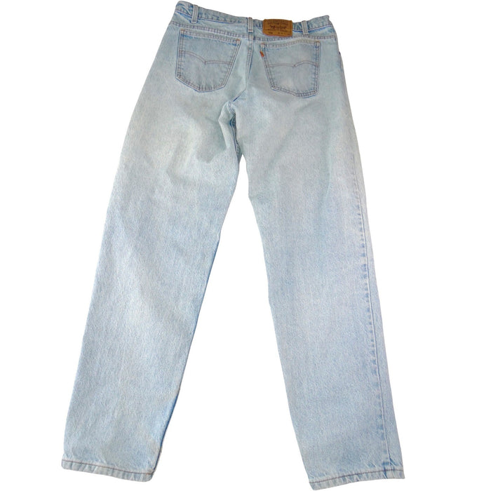Vintage Levis Orange Tag Jeans Mens 36x34 Light Wash Straight Leg Made in USA2