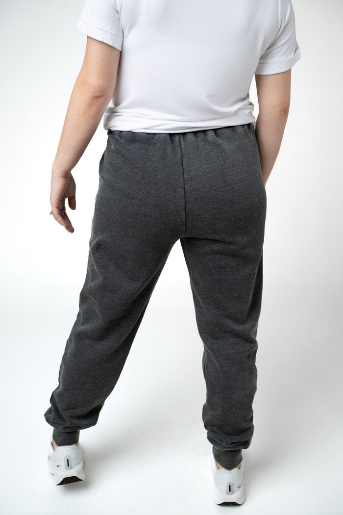 Vintage Wash Joggers - Black