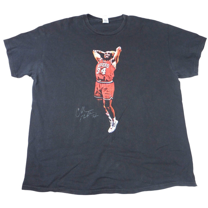 VTG Gildan Charles Barkley Philadelphia 76ers Graphic T Shirt XL Black NBA Tee0