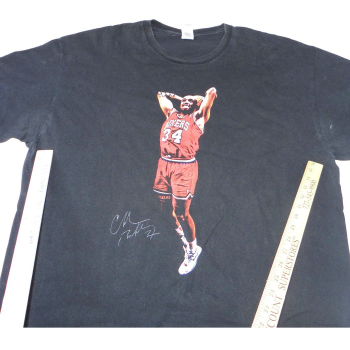 VTG Gildan Charles Barkley Philadelphia 76ers Graphic T Shirt XL Black NBA Tee4
