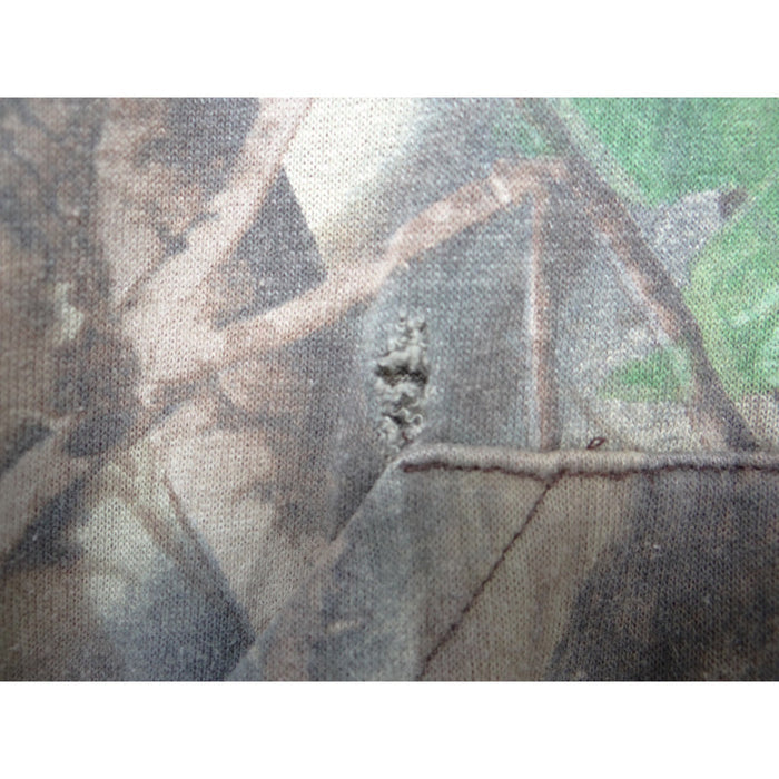 VTG Walls Realtree Hardwoods Camo Full Zip Hoodie Mens Brown Green Camouflage4