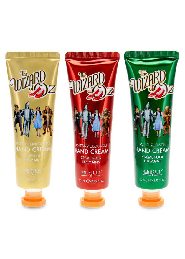 Mad Beauty Warner Brothers Wizard of Oz Hand Cream Trio Set in multicolor — detail view