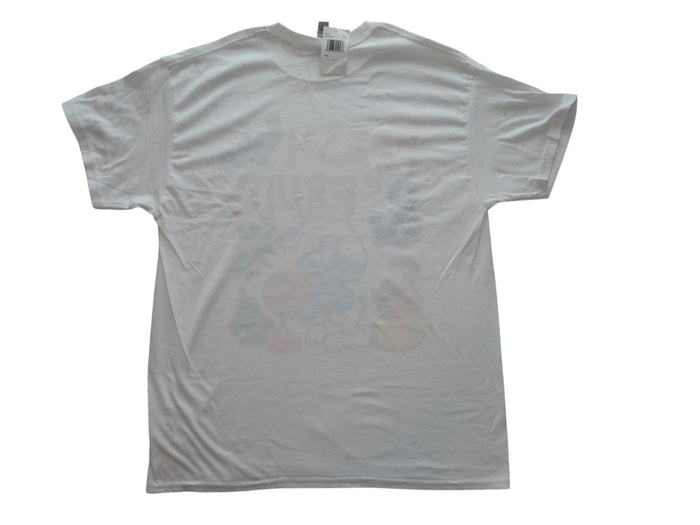 White Fresh & Fruity Smurf Graphic T-Shirt