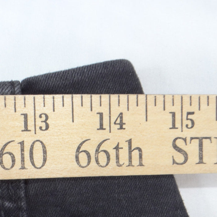 Wild Fable Womens Washed Black Denim A Line Mini Skirt High Rise Size 104