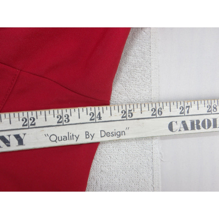 Wink W123 Red V Neck Scrub Top Womens XL Short Sleeve Medical Uniform 34043